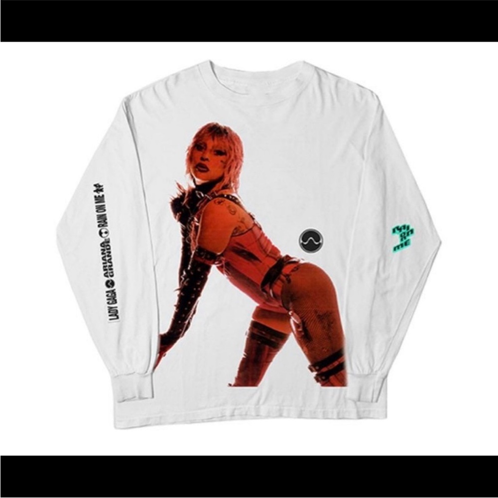 Lady Gaga / Ariana Grande “Rain On Me” Chromatica Long-sleeve